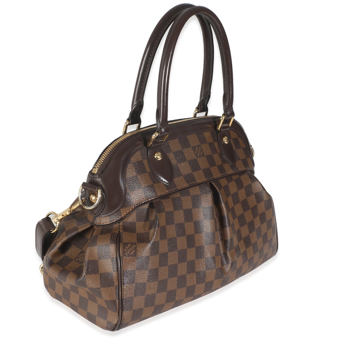 Louis Vuitton Damier Ebene Trevi PM Canvas Handbag 3