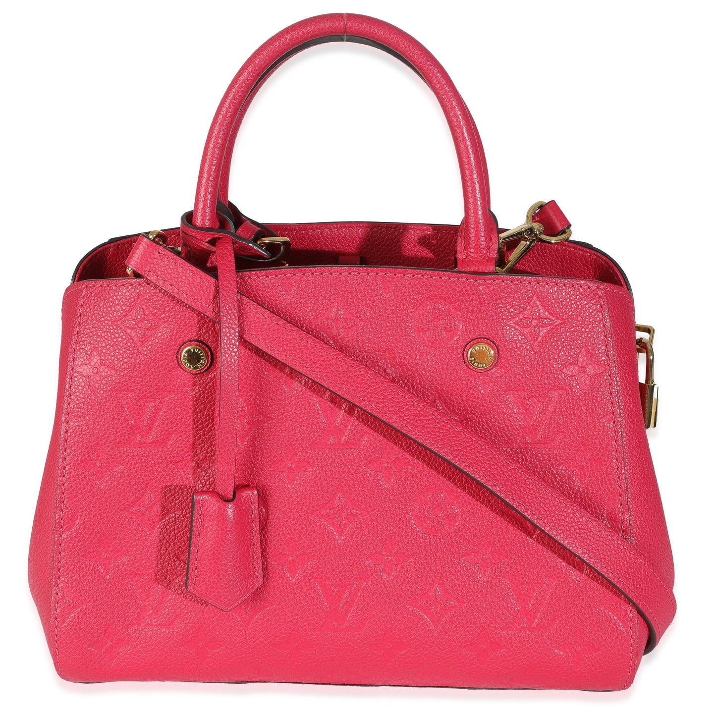 Louis Vuitton Grape Empreinte Montaigne BB Monogram Handbag