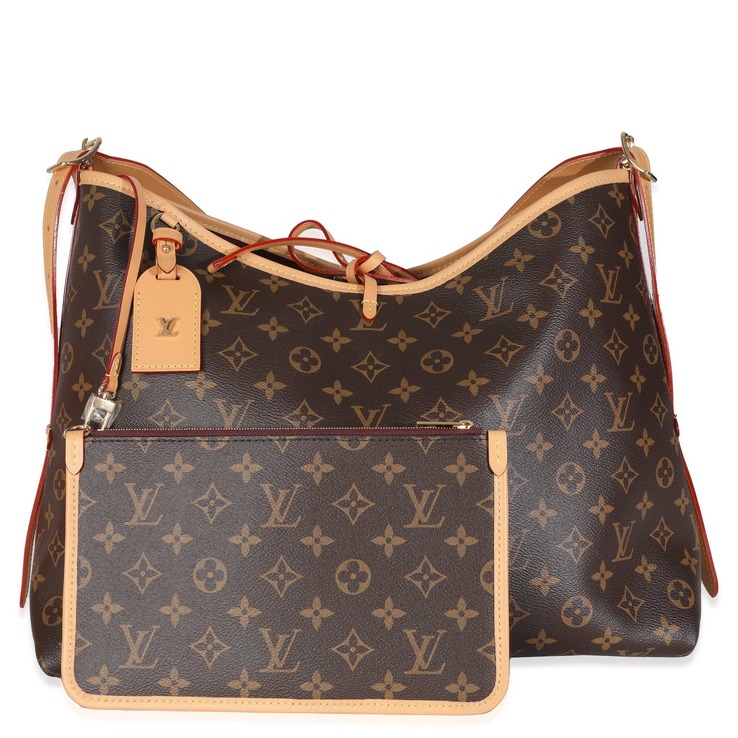 Louis Vuitton Carryall MM Monogram Canvas Handbag