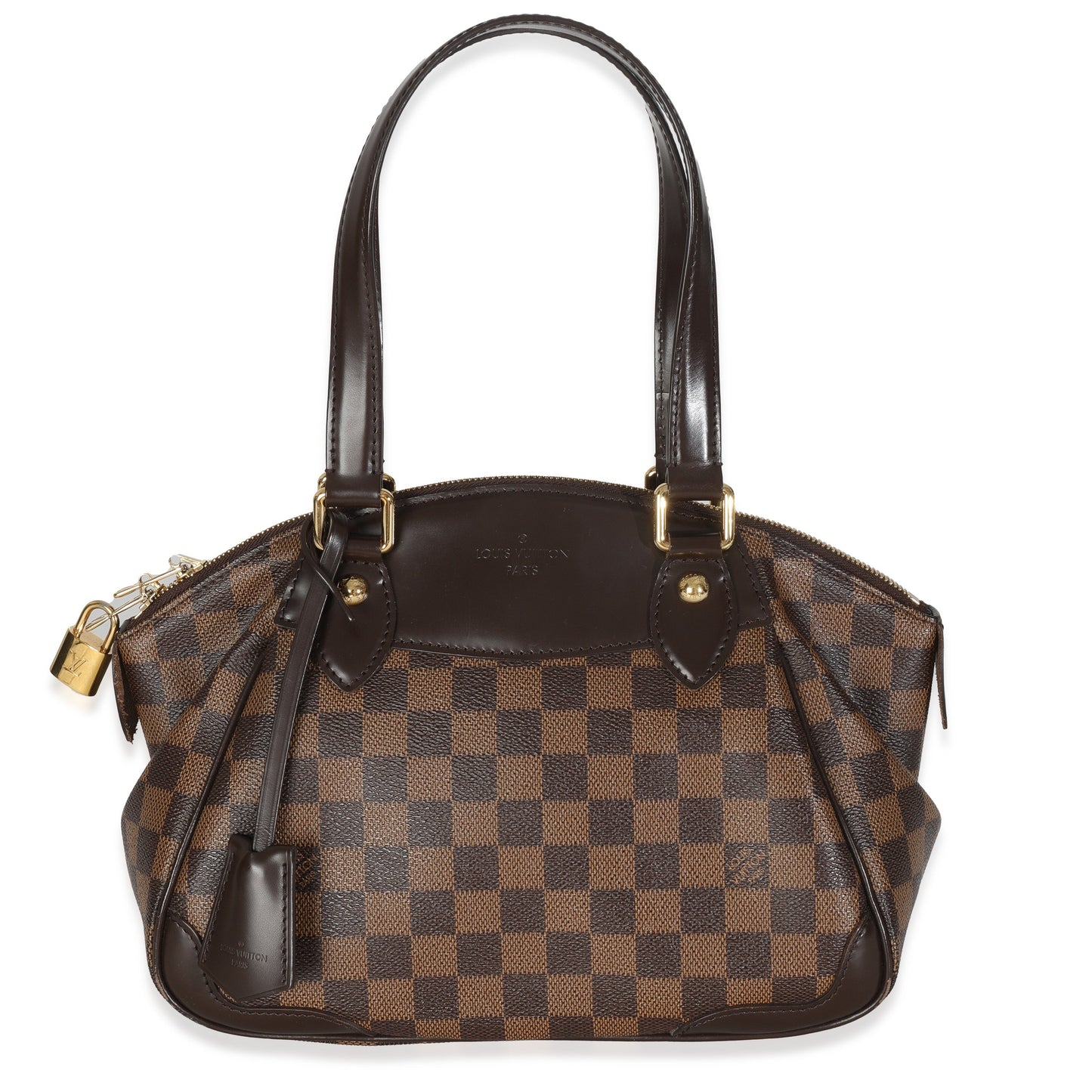 Louis Vuitton Damier Ebene Verona PM Canvas Handbag Verona Pm