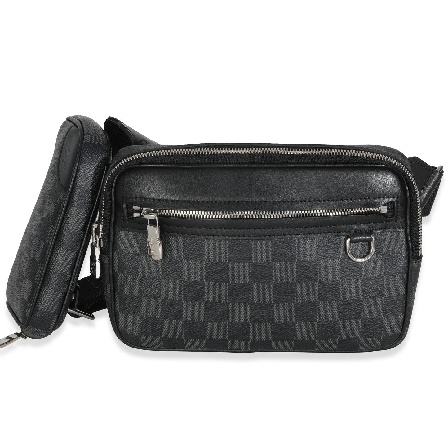 Louis Vuitton Damier Graphite Scott Messenger Canvas Crossbody Bag