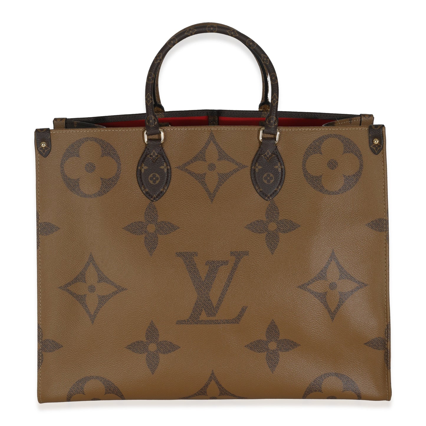Louis Vuitton Giant Reverse Onthego GM Monogram Canvas Handbag