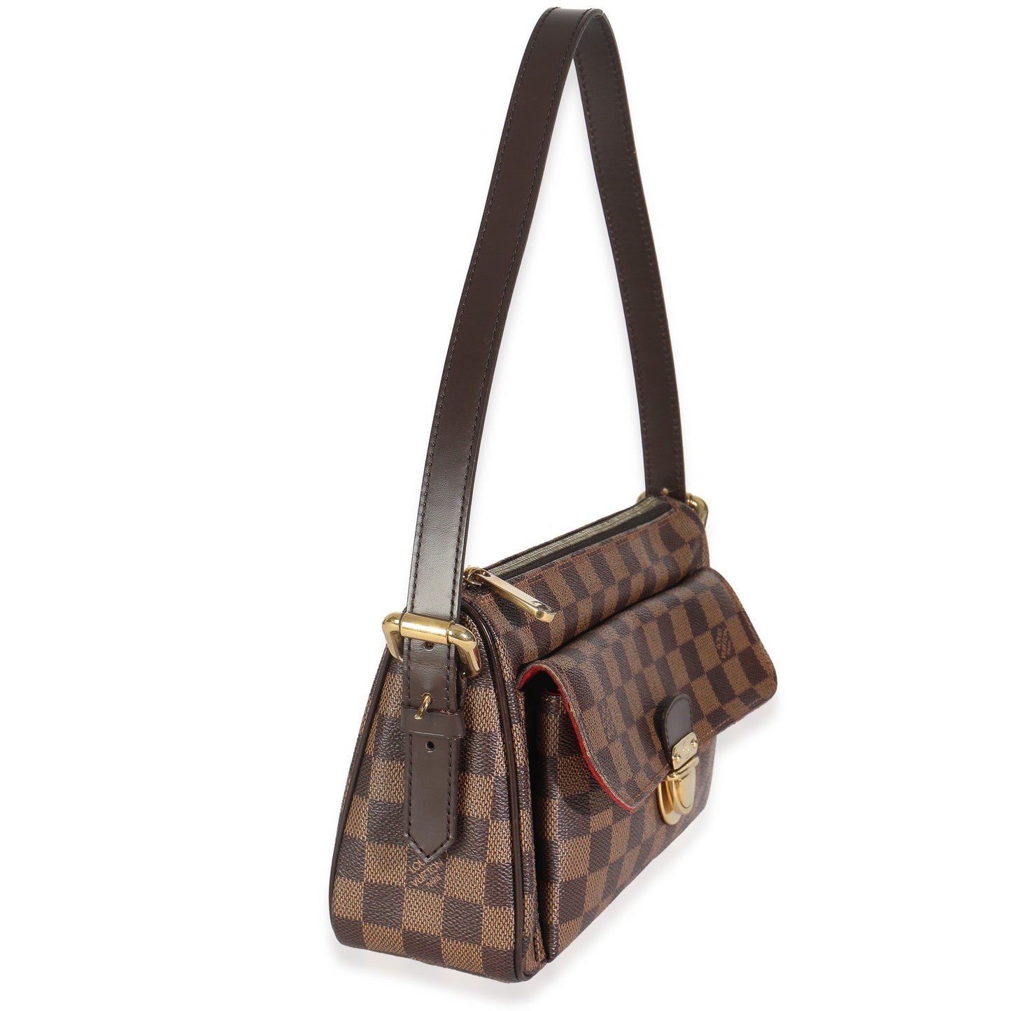 Louis Vuitton Damier Ebene Ravello GM Canvas Handbag