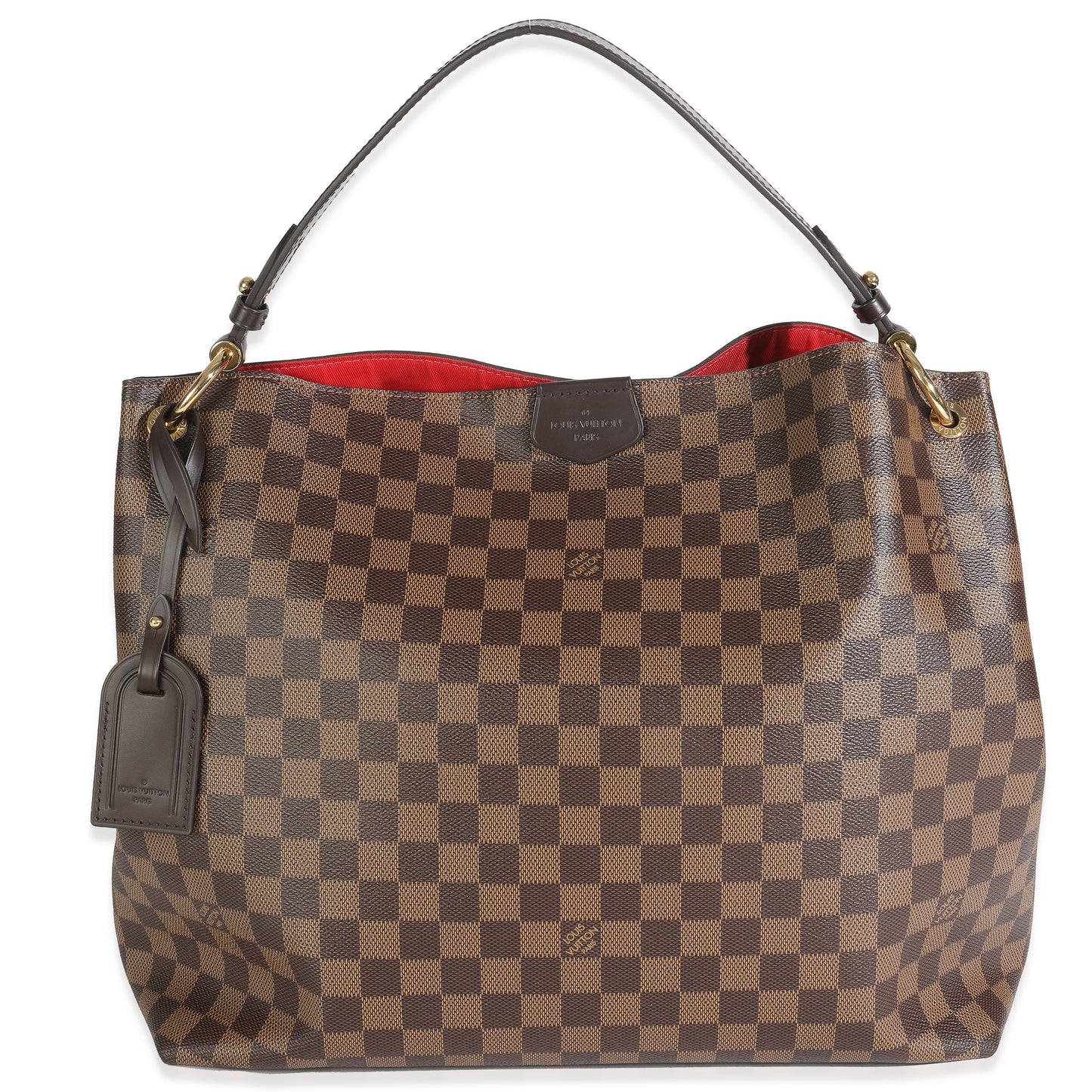Louis Vuitton Damier Ebene Graceful MM Canvas Handbag Graceful Mm