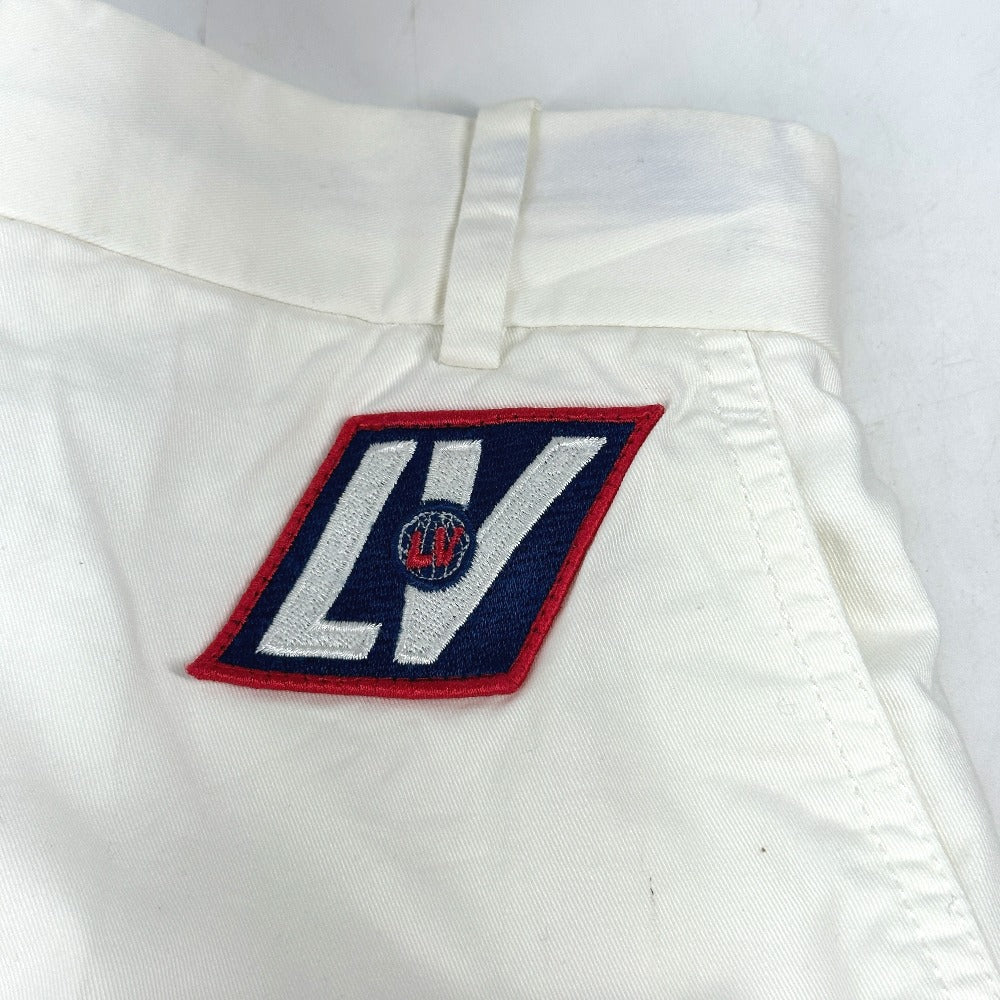 Louis Vuitton Polyurethane Wappen 34 Cotton White Logo Apparel