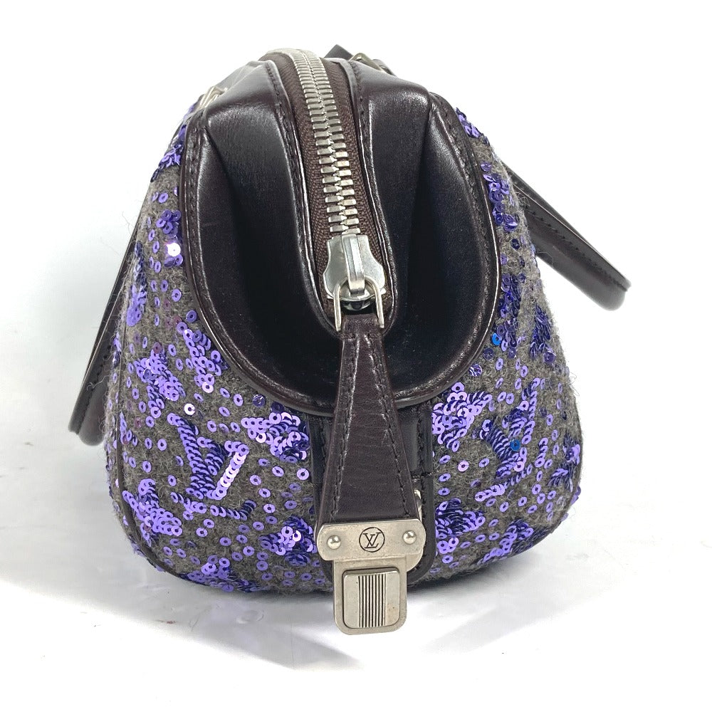Louis Vuitton M40793 purple Sunshine Express Leather Handbag