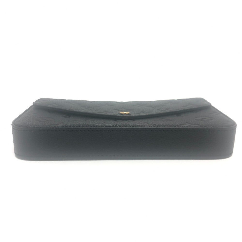 Louis Vuitton M82477 Ann Platt Pochette Felice Monogram Leather Black Shoulder Bag