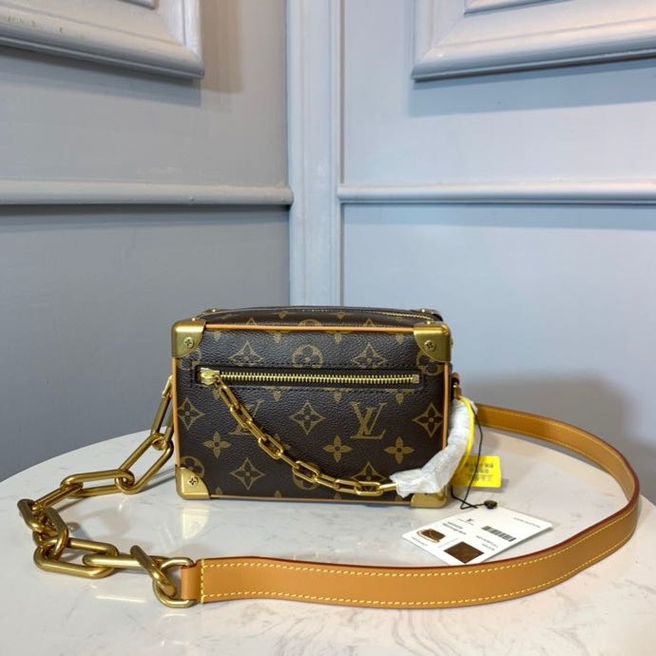 Top Quality Soft Trunk For Women Wobags Canvas Monogram Crossbody Bag