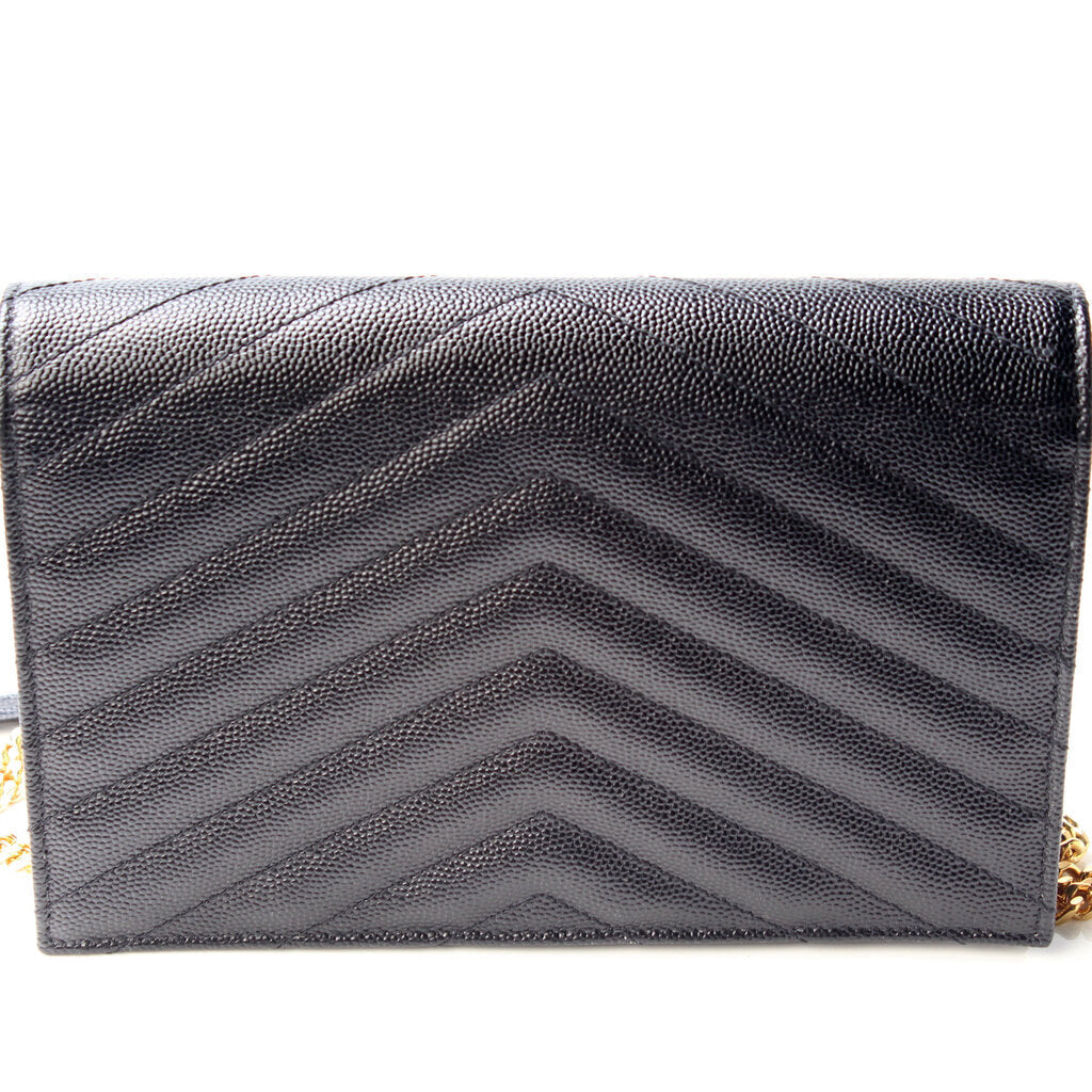 YSL Saint Laurent Envelope Wallet Bag Chain Travel Bag Chain Wallet 3
