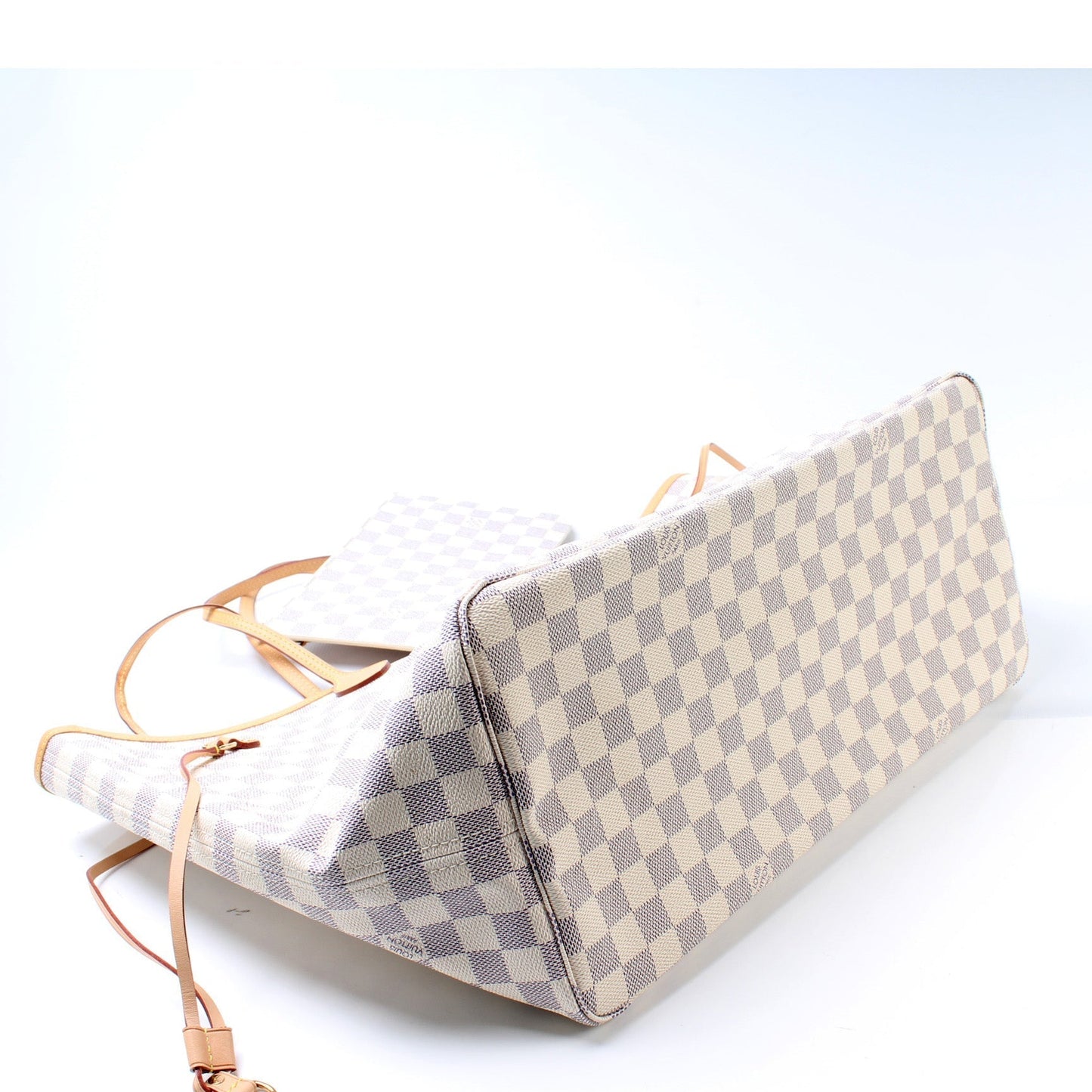 Louis Vuitton Neverfull W GM Azur Damier Wallet Case