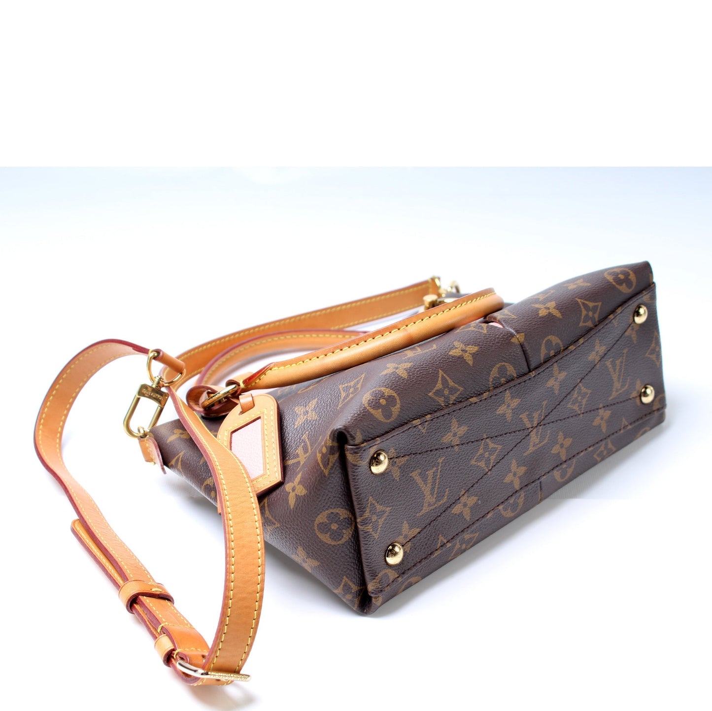 Louis Vuitton V BB Monogram Tote Bag