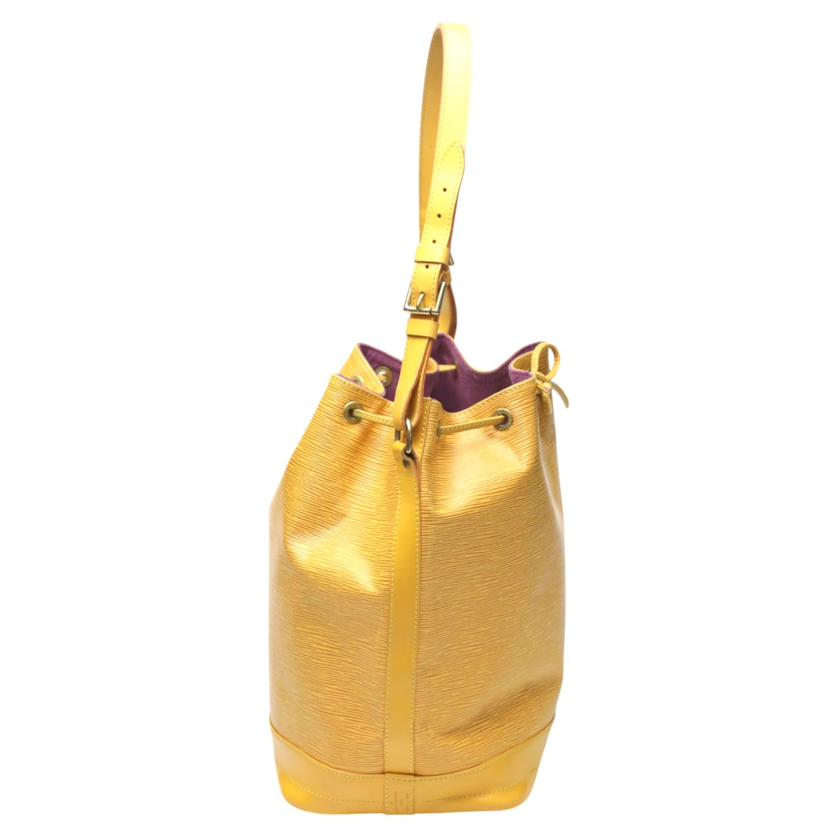 Louis Vuitton M44009 Epi yellow Drawstring Epi Leather Jewelry