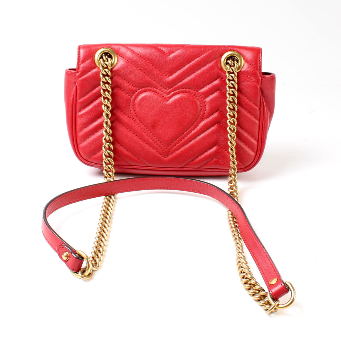 Gucci Marmont Mini Flap Shoulder Bag Flap 1