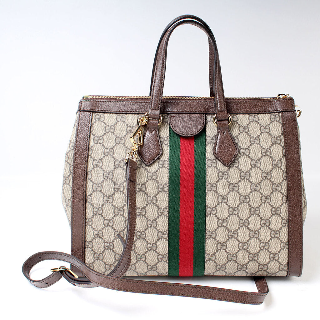 Gucci Ophidia GG Supreme Medium Tote Bag