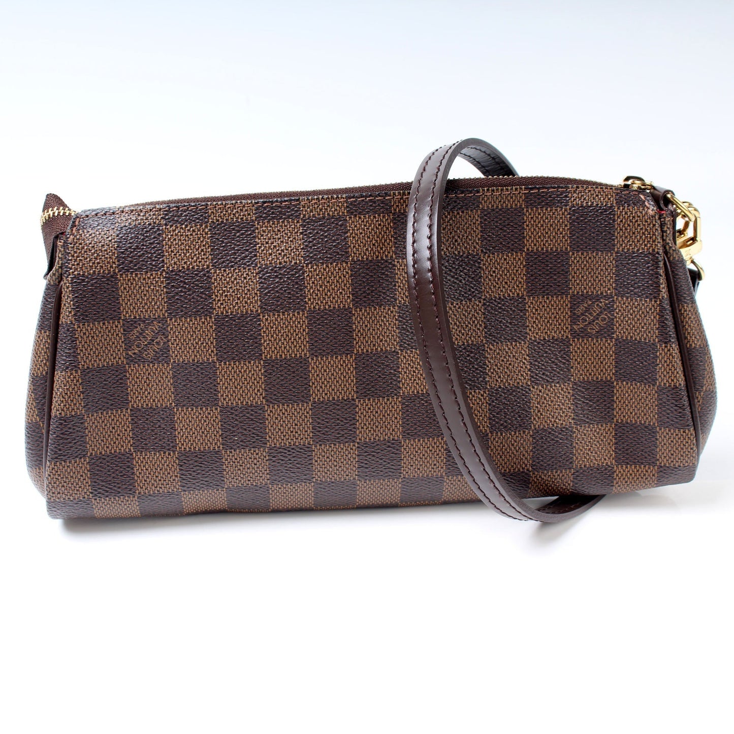 Louis Vuitton Eva Ebene Damier Clutch Bag Ebene 16