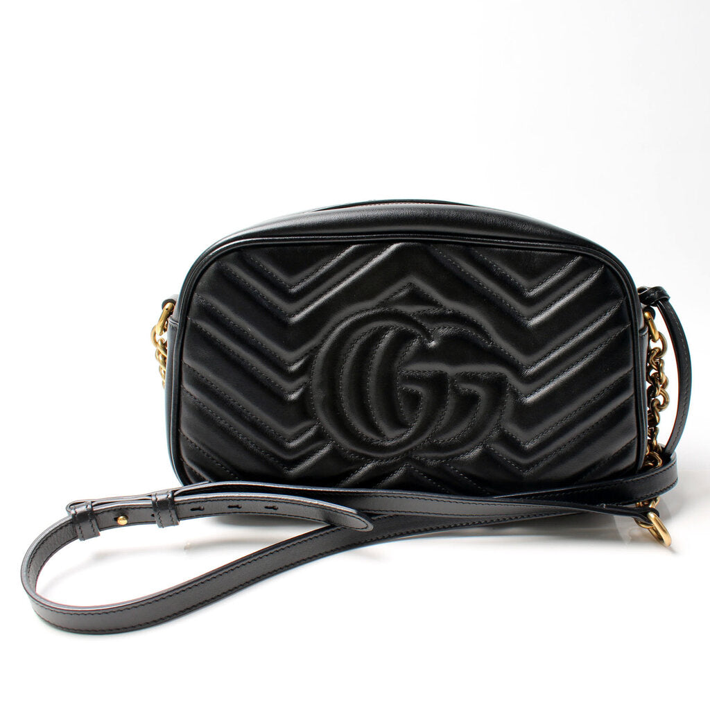 Gucci Marmont Camera Leather Small Crossbody Bag Camera 23