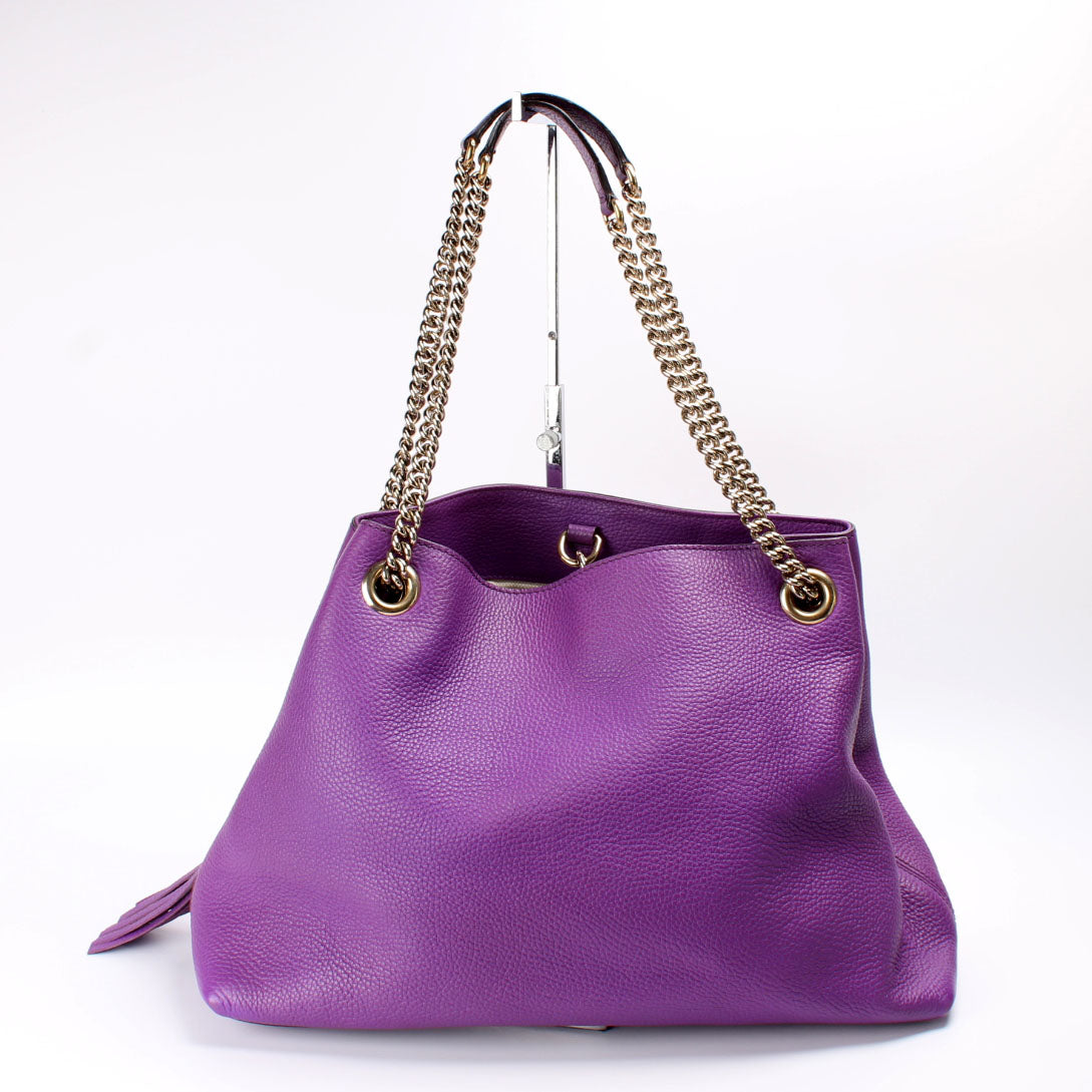 Gucci Soho Leather Medium Shoulder Bag Medium 13
