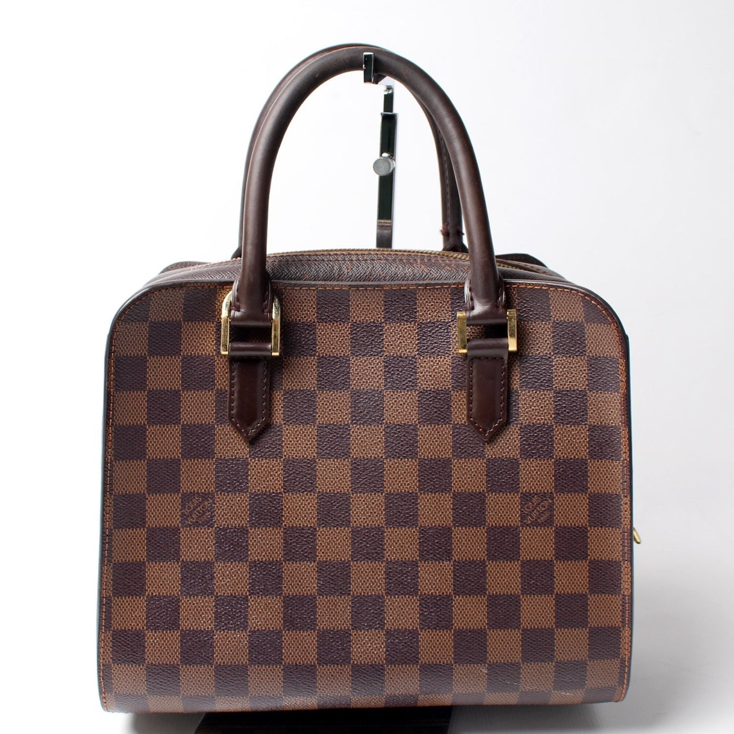 Louis Vuitton Triana Ebene Damier Handbag