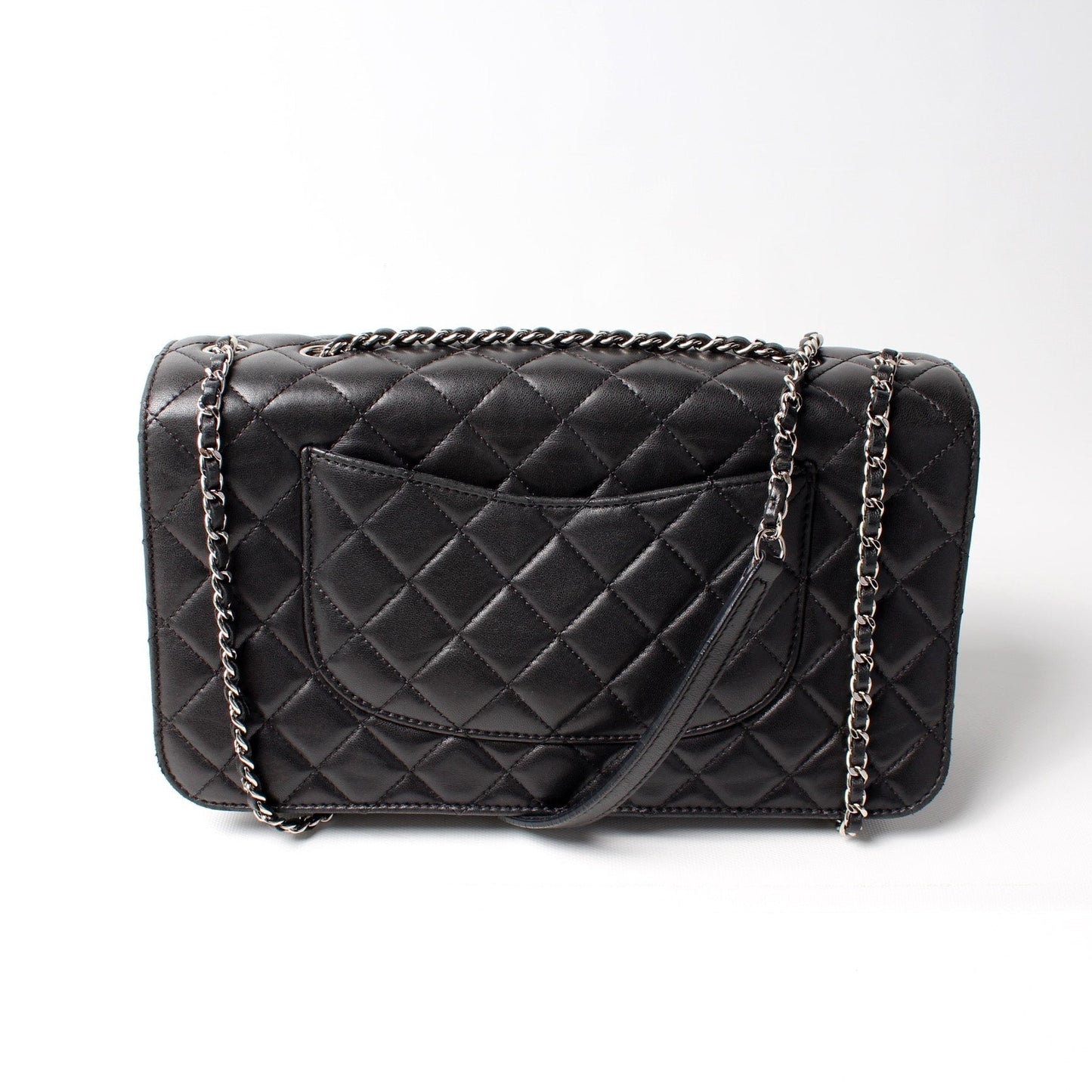 Chanel 4 Accordian Flap Lambskin 16M Handbag