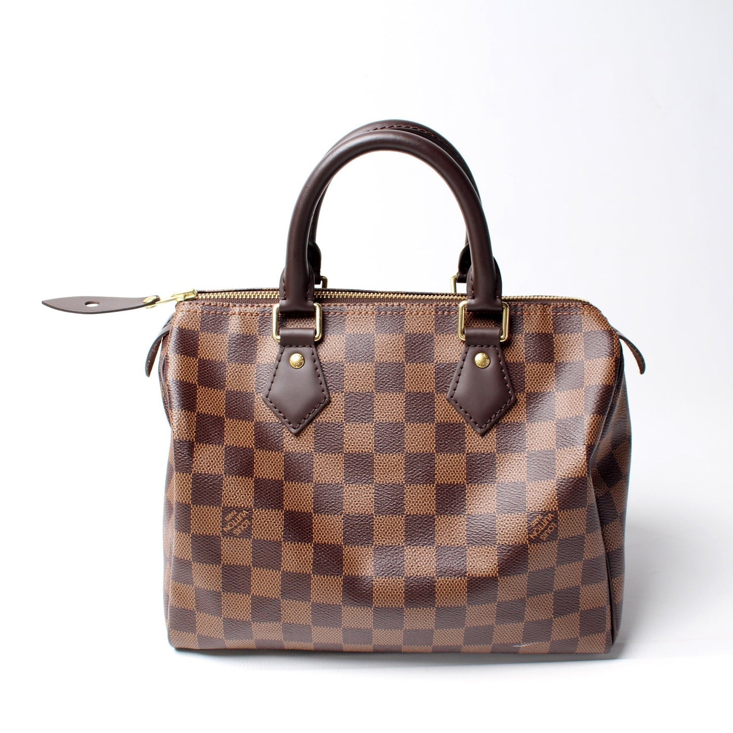 Louis Vuitton Speedy 25 Ebene Damier Handbag
