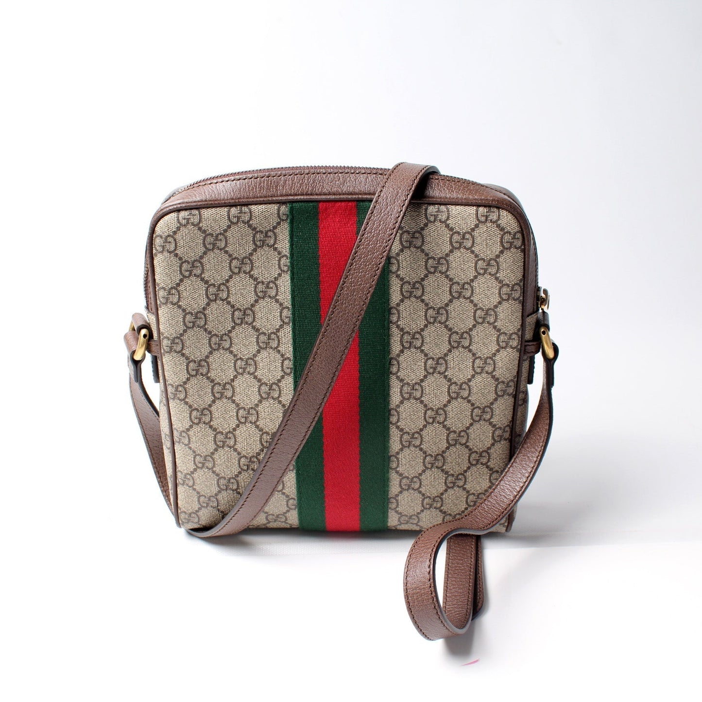 Gucci Ophidia Messenger GG Supreme Travel Bag