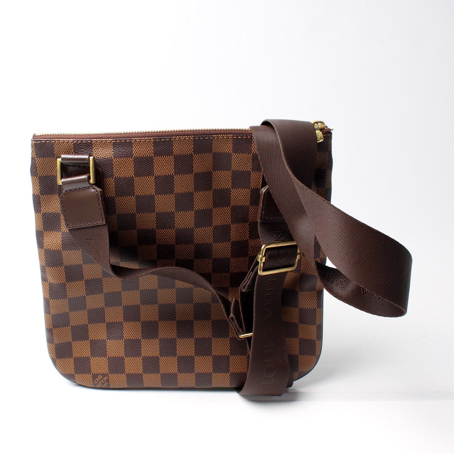 Louis Vuitton Pochette Bosphore Ebene Damier Clutch Bag Ebene 8