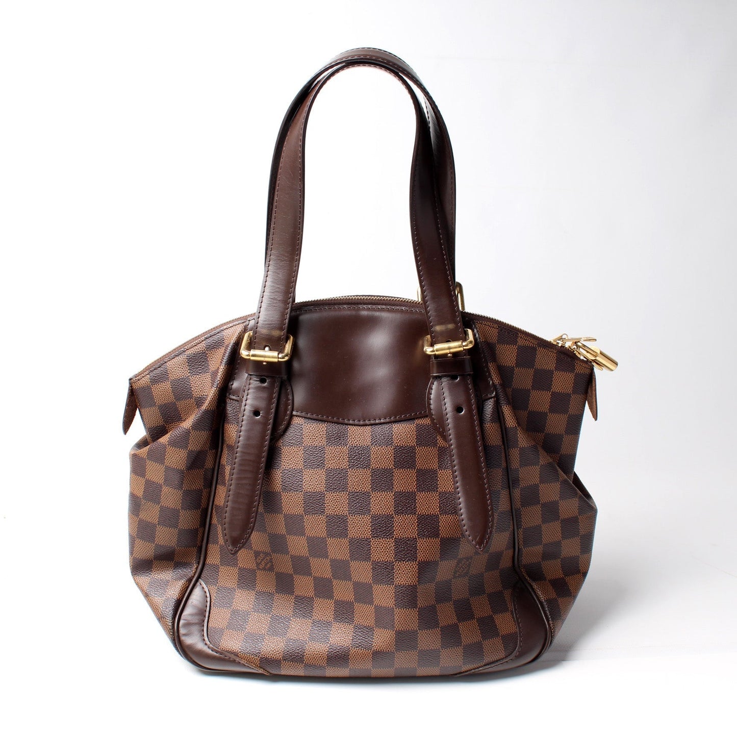 Louis Vuitton Verona Ebene MM Damier Handbag Ebene 6