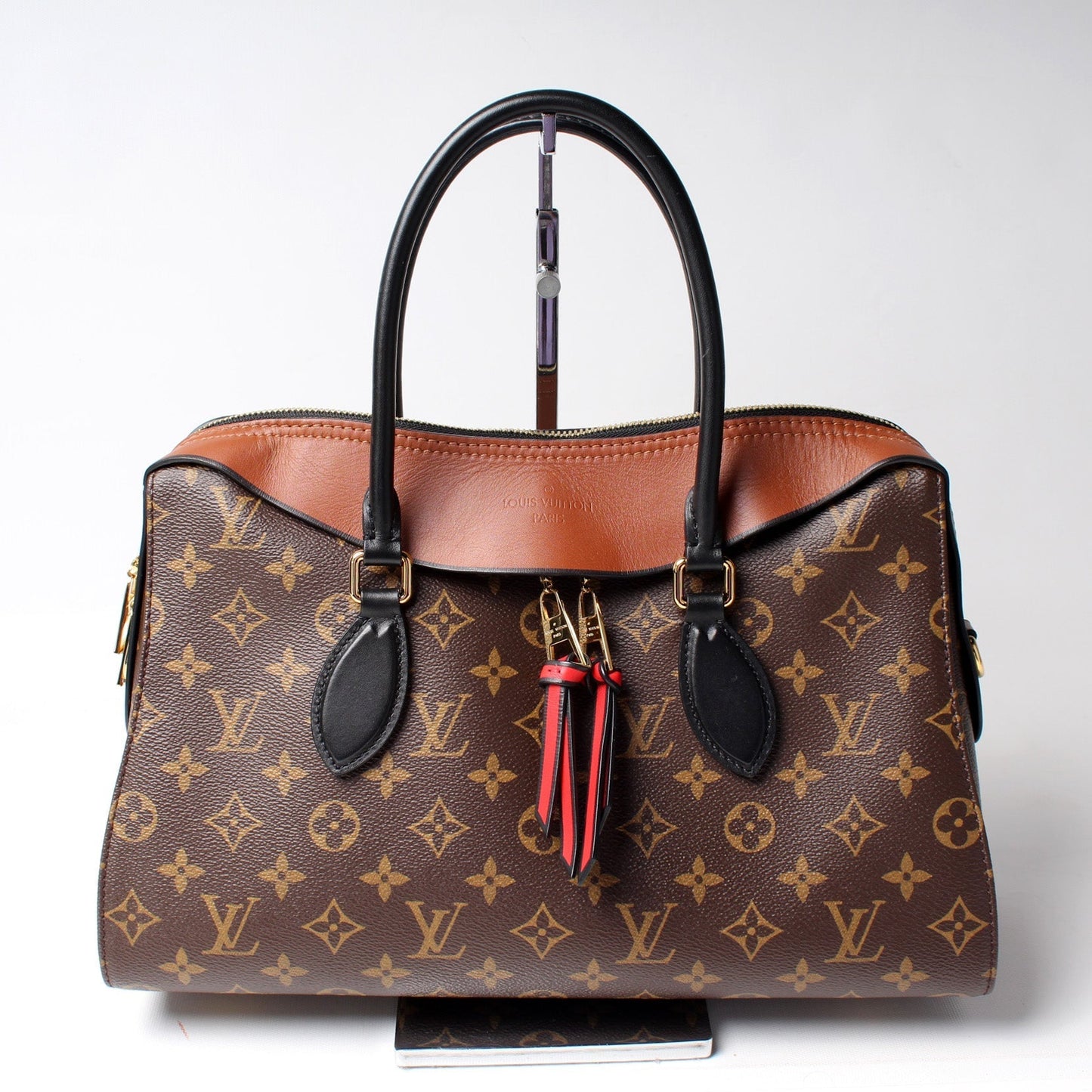 Louis Vuitton Tuileries Satchel Monogram Leather Satchel Bag