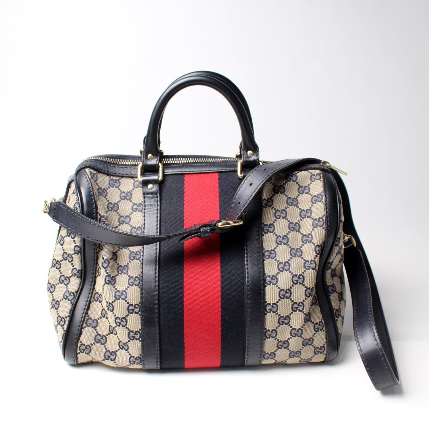 Gucci Boston GG Canvas Travel Bag Canvas 3