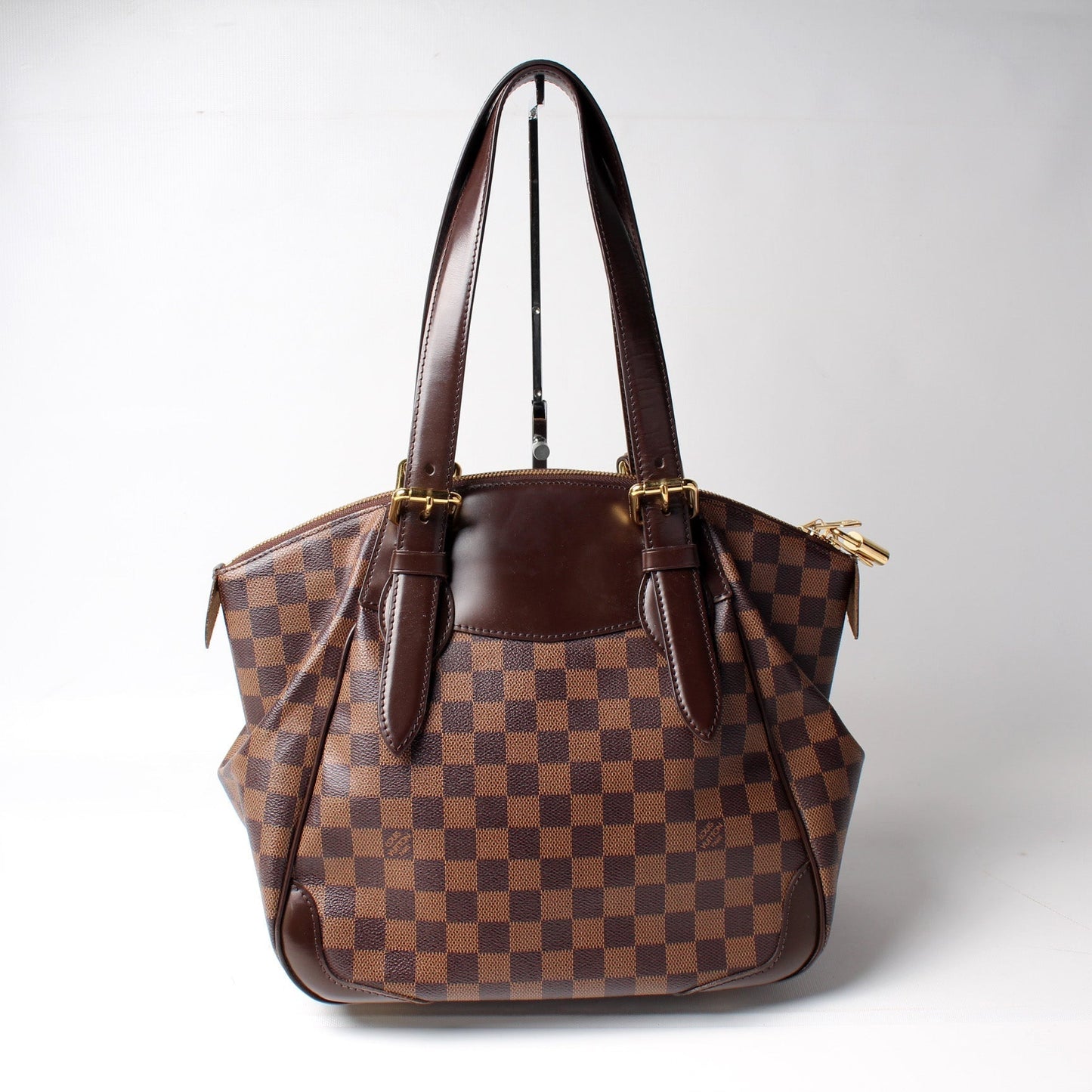 Louis Vuitton Verona Ebene MM Damier Handbag Ebene 4