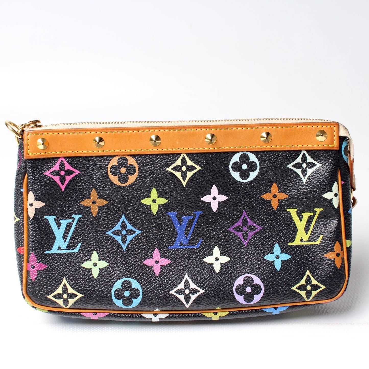 Louis Vuitton Pochette Accessoires Monogram Multicolor Clutch Bag
