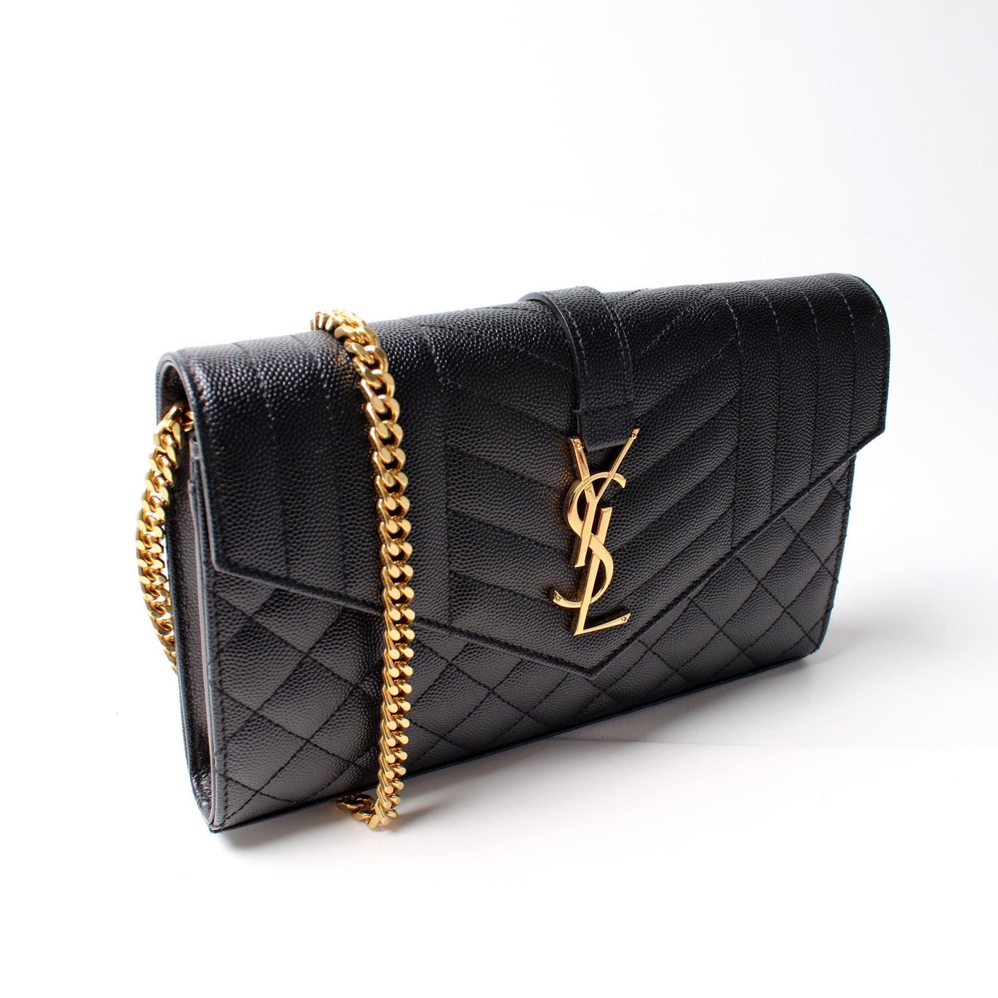 YSL Saint Laurent Saint Laurent Wallet Mix Bag Matelasse Chain Travel Bag