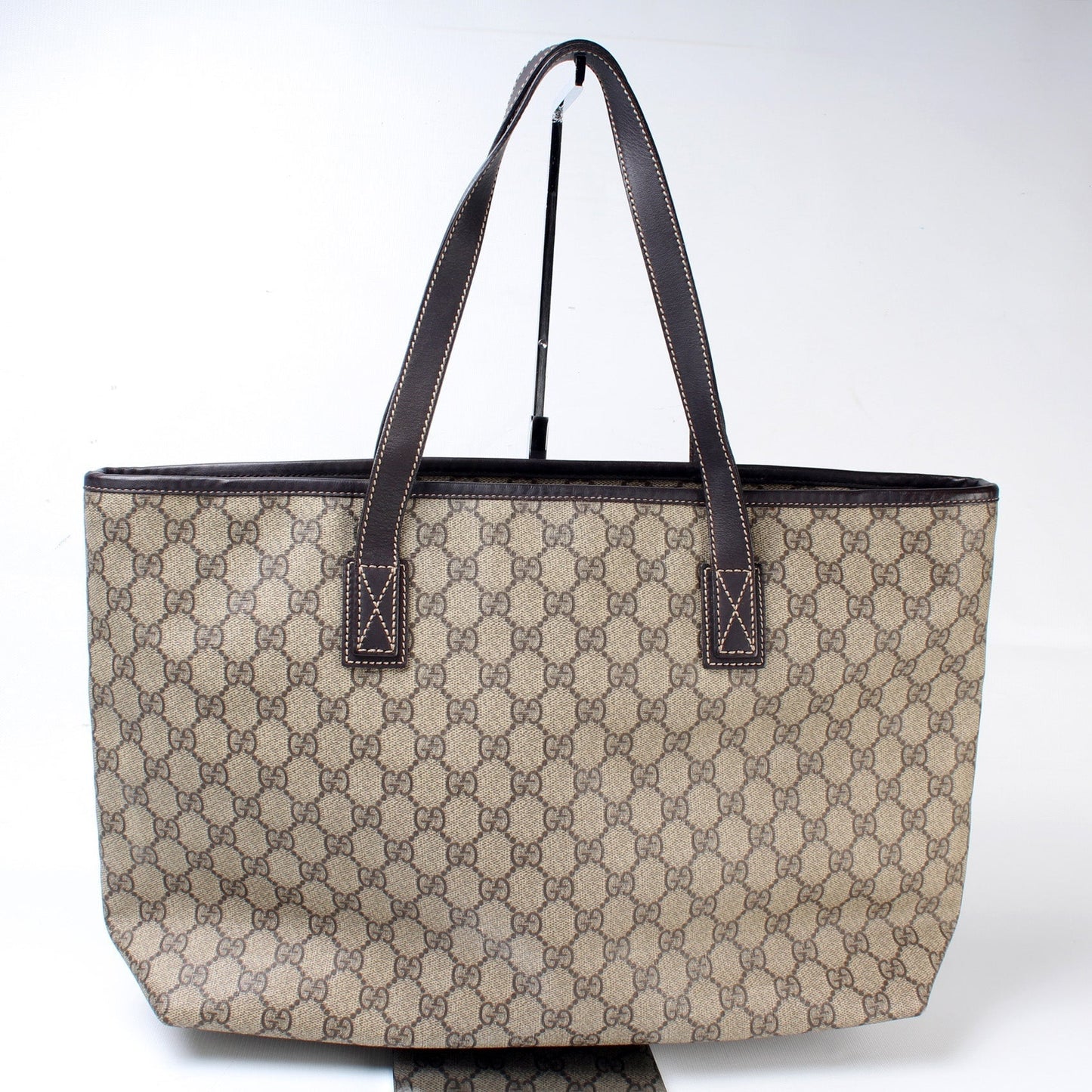 Gucci GG Supreme Zip Medium Tote Bag