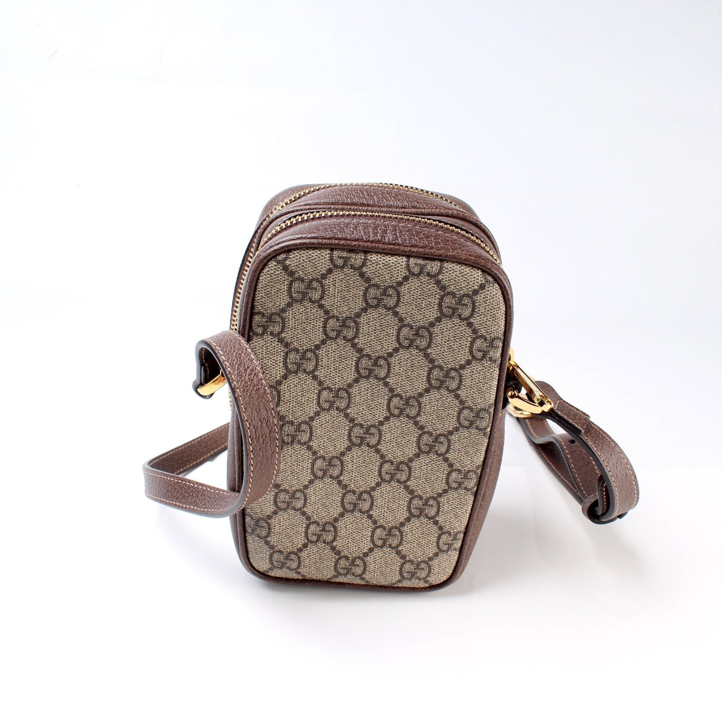 Gucci Ophidia GG Supreme Double Zip Travel Bag