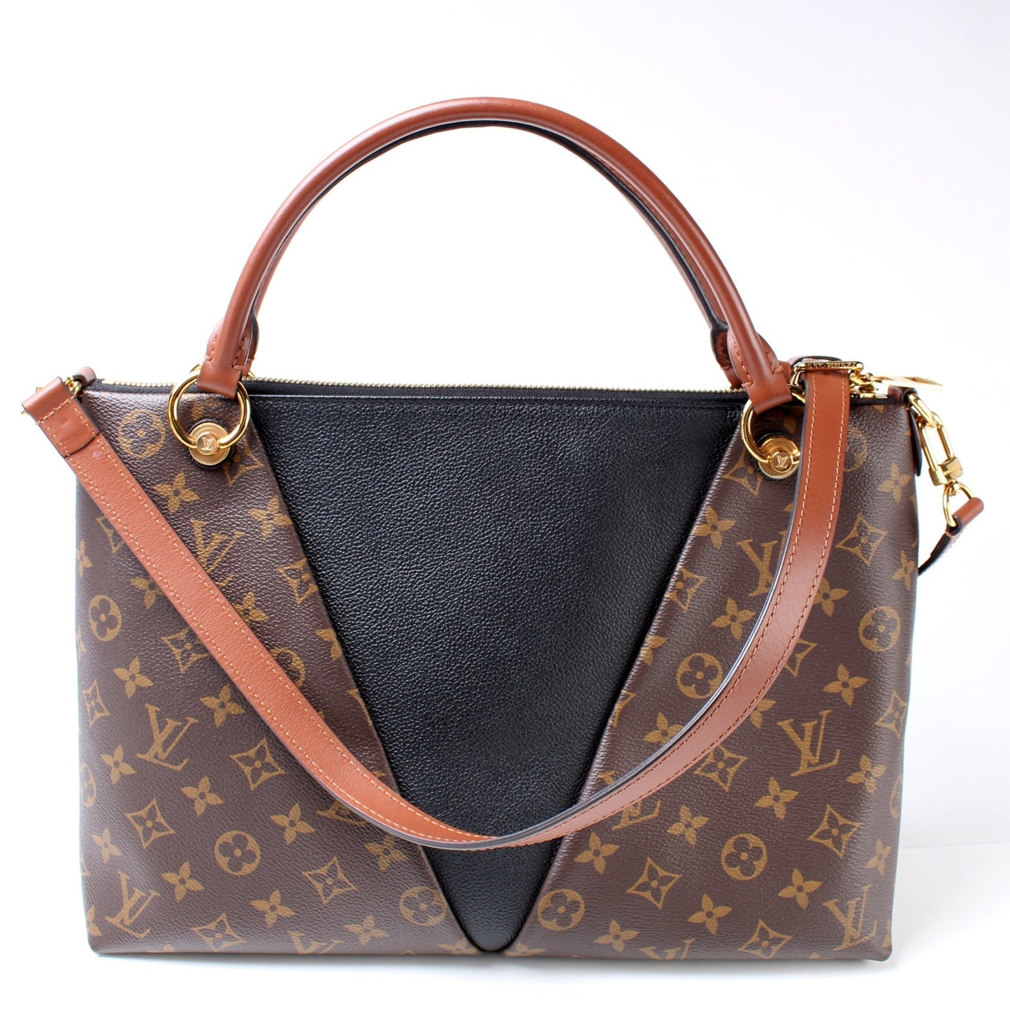 Louis Vuitton V Monogram MM Tote Bag Monogram 1