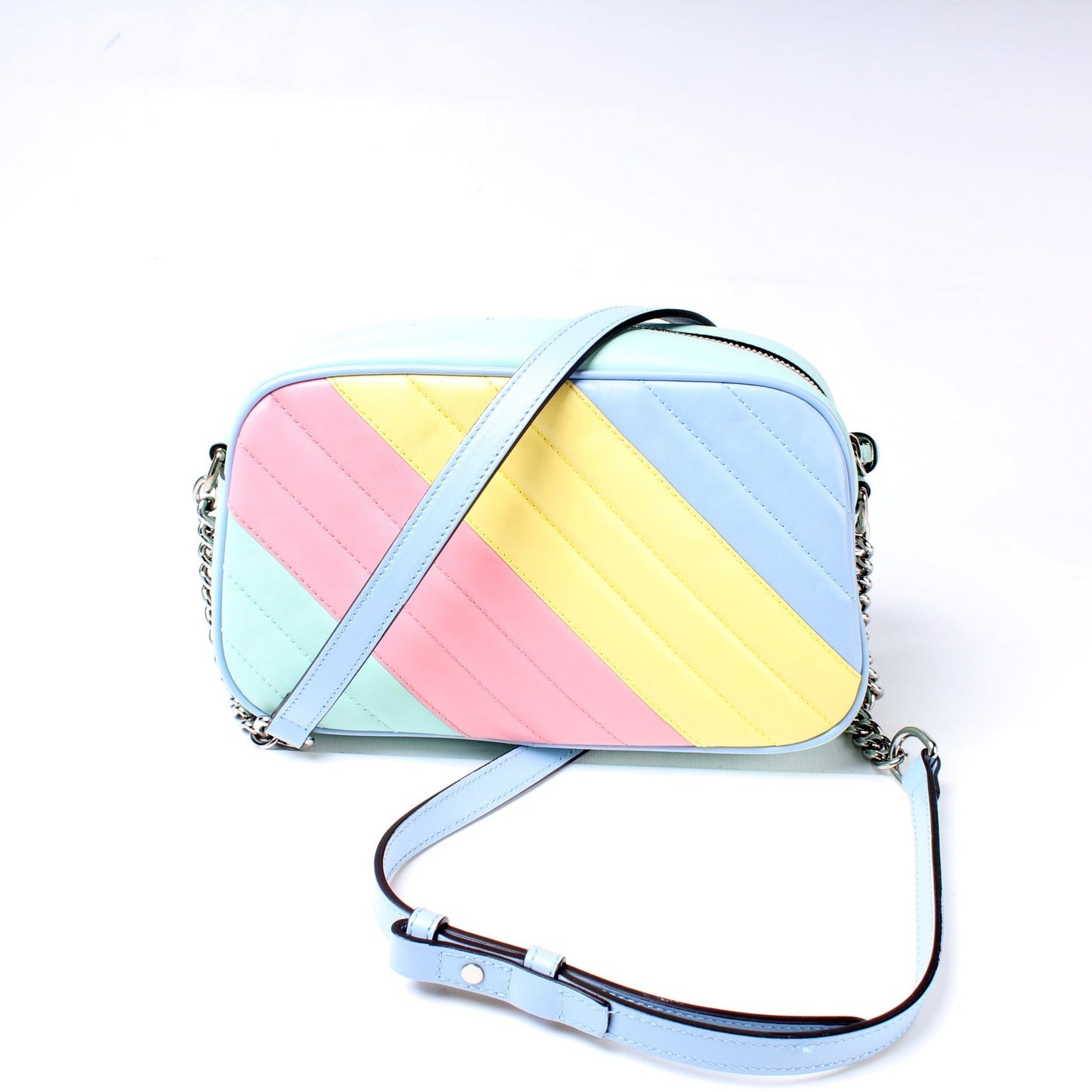 Gucci Marmont Camera Leather Small Crossbody Bag Bag 9