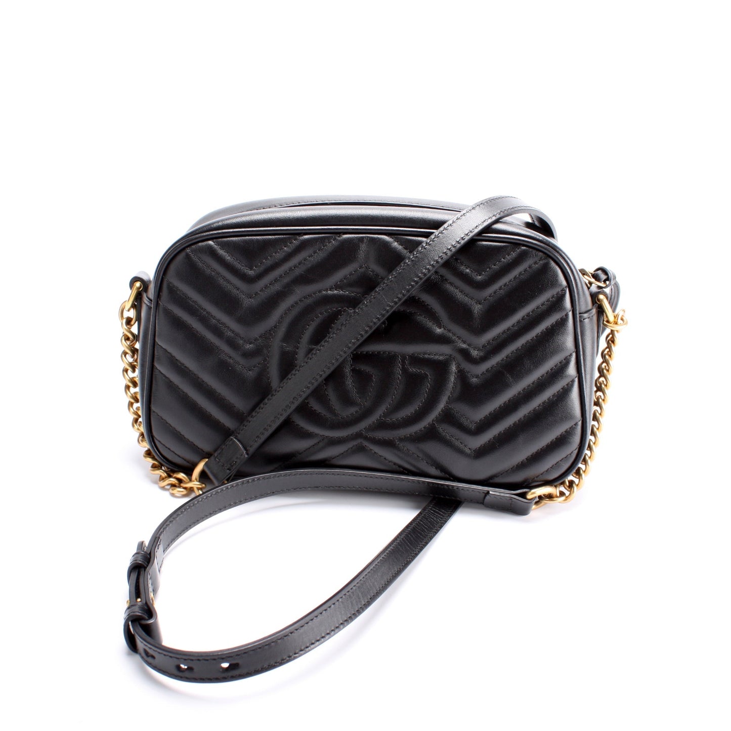 Gucci Marmont Camera Leather Small Crossbody Bag Bag 25
