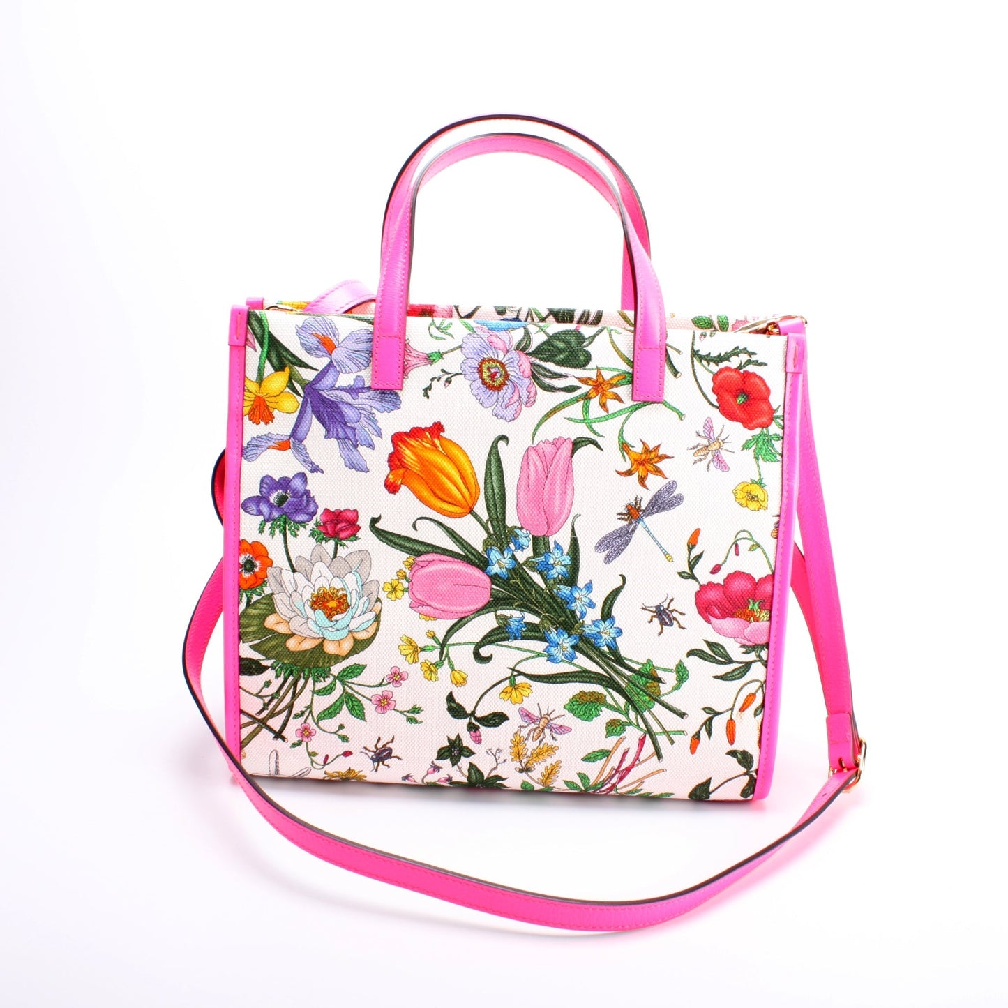 Gucci Flora Canvas Medium Tote Bag Medium 2