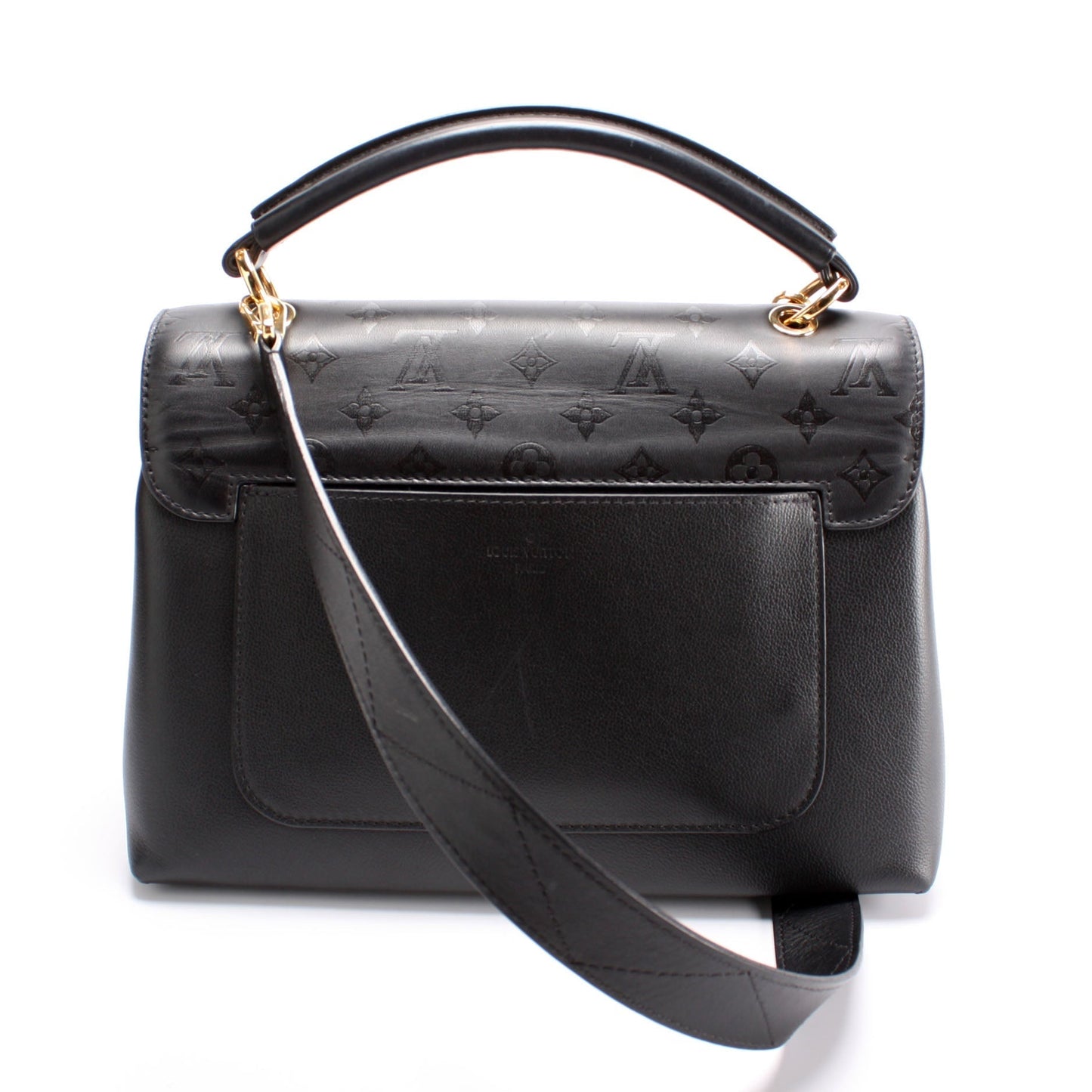 Louis Vuitton Very One Handle Calfskin Monogram Handbag