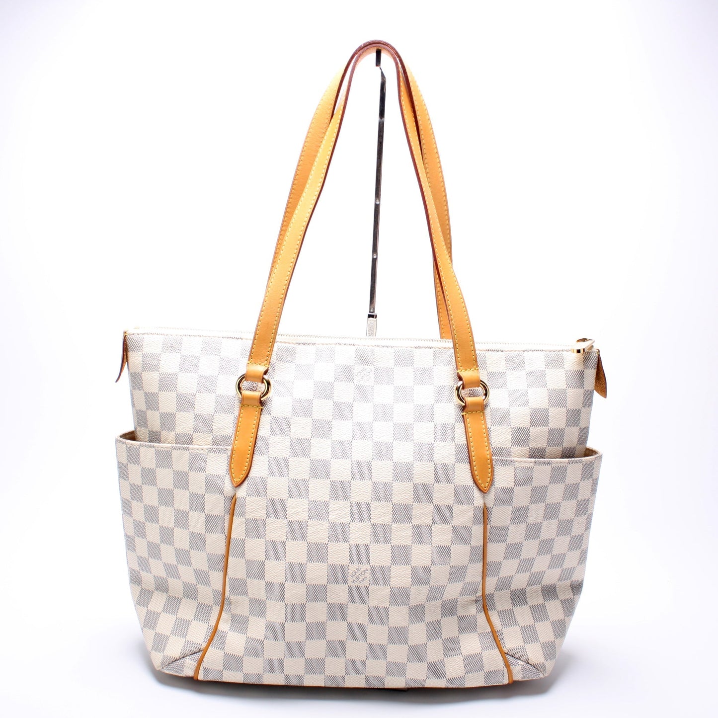 Louis Vuitton Totally Azur MM Damier Handbag Azur 6
