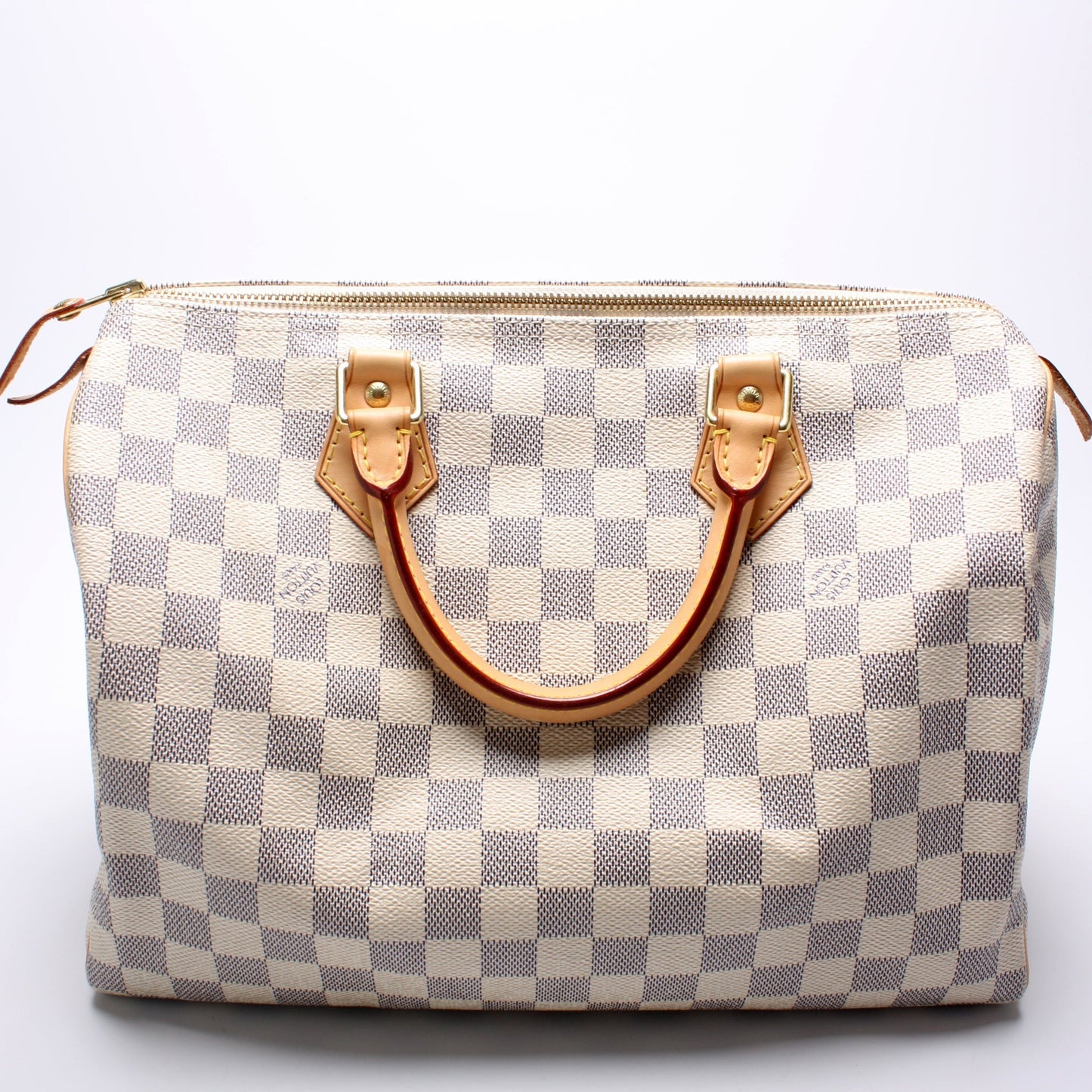 Louis Vuitton Speedy 30 Azur Damier Handbag Azur 39