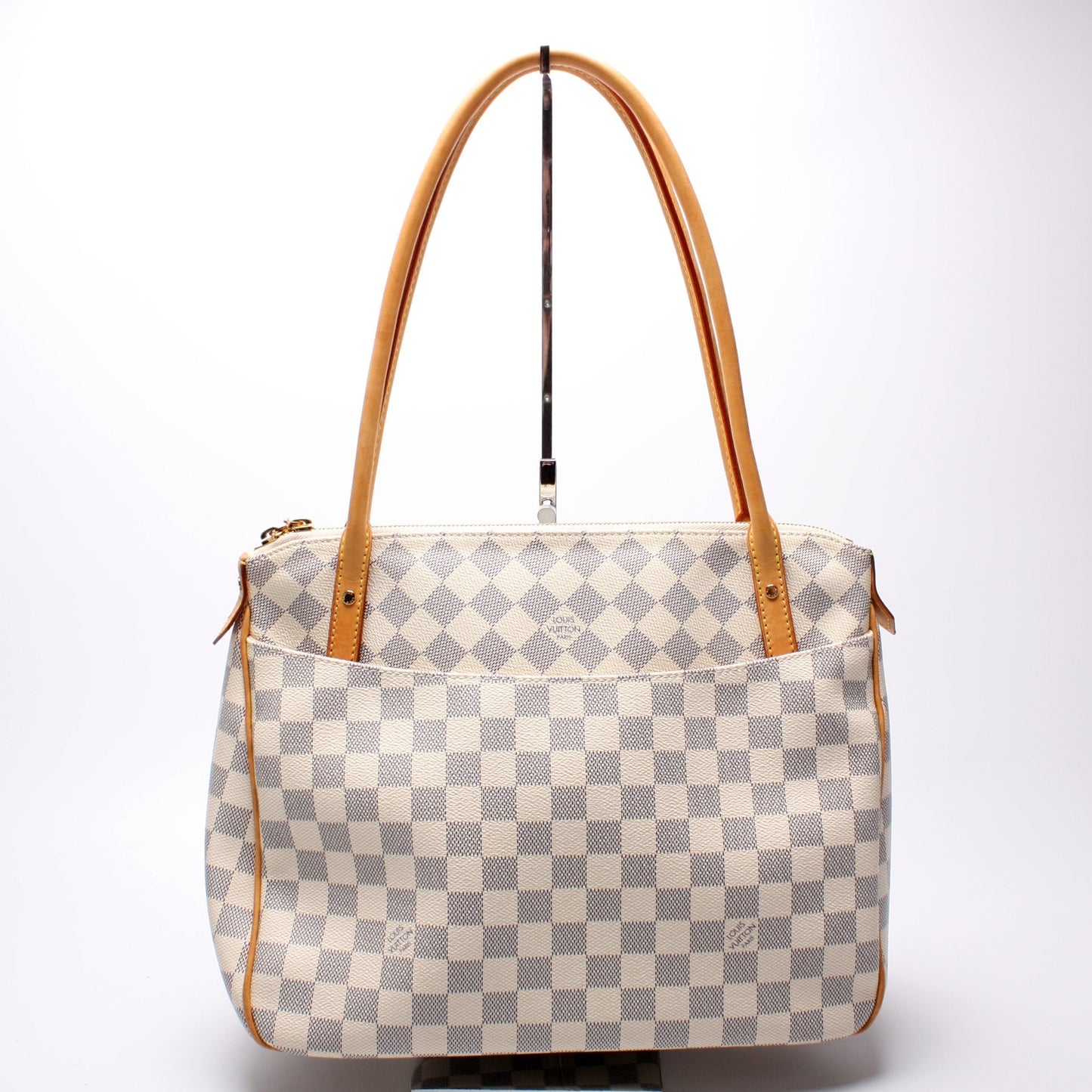 Louis Vuitton Figheri PM Azur Damier Handbag Azur 1