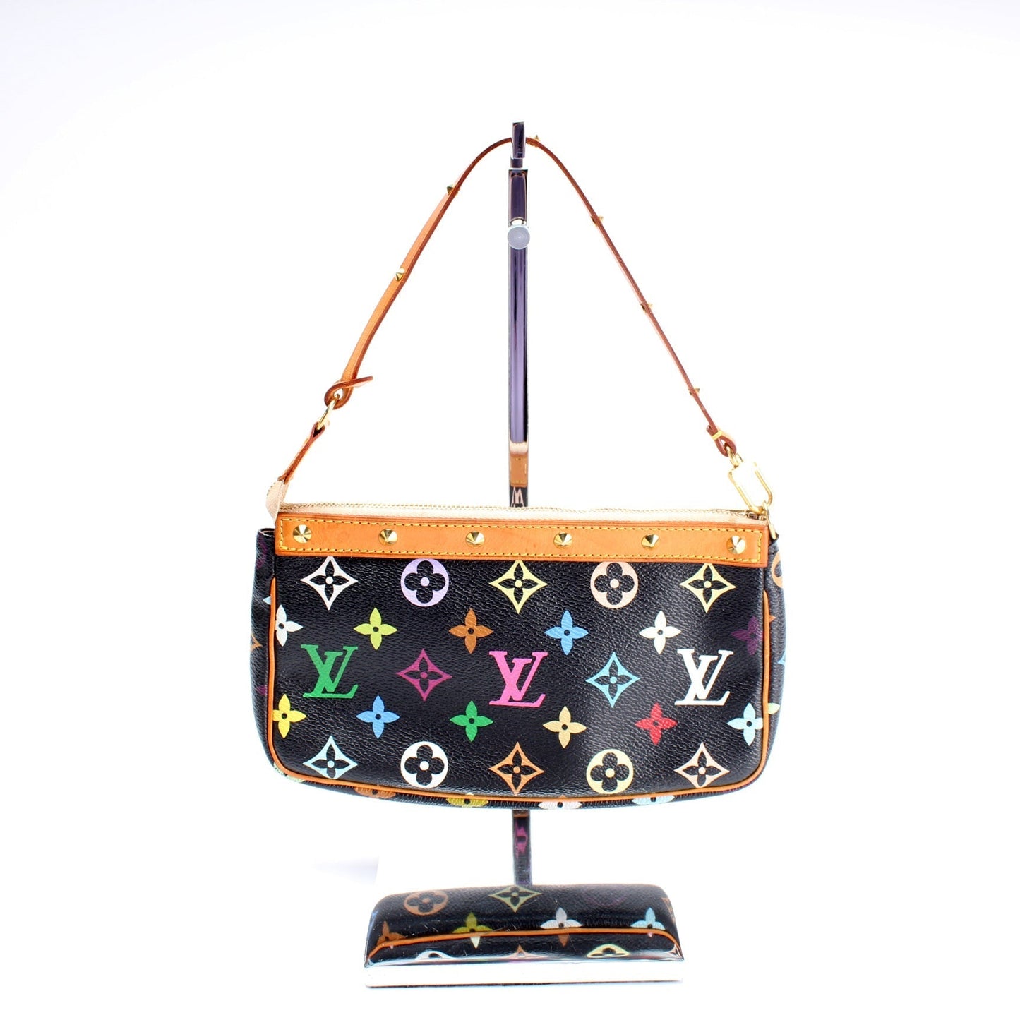 Louis Vuitton Pochette Accessories Monogram Multicolor Clutch Bag