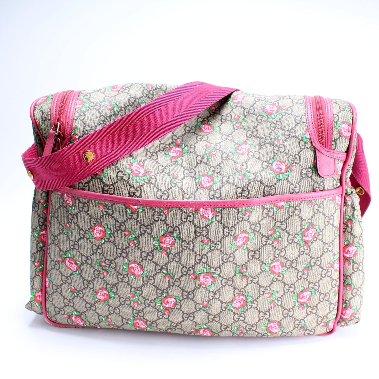 Gucci Rose Bud Diaper Travel Bag