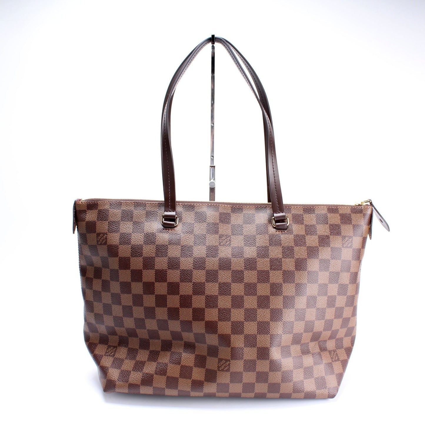Louis Vuitton Iena MM Ebene Damier Handbag Ebene 12