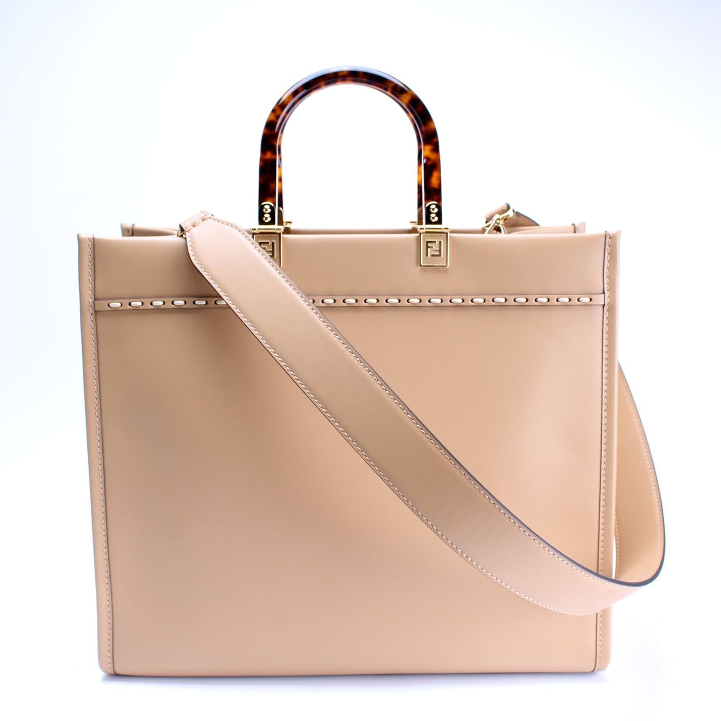 Fendi 8Bh386 Sunshine Shopper Bag Medium Travel Bag