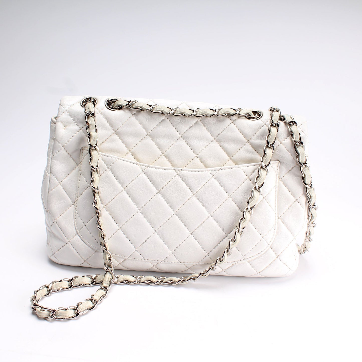 Chanel Classic Flap Jumbo Lambskin 12M Handbag
