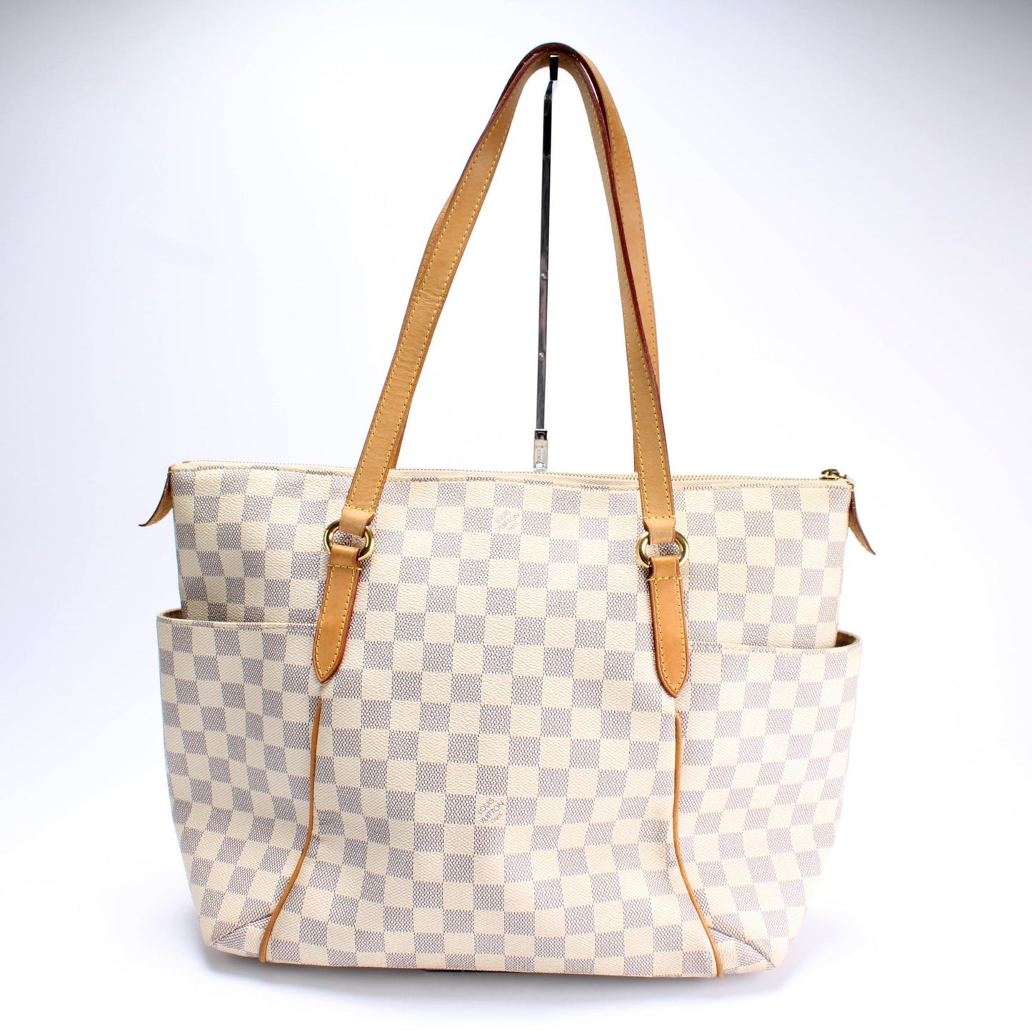 Louis Vuitton Totally Azur MM Damier Handbag Azur 1