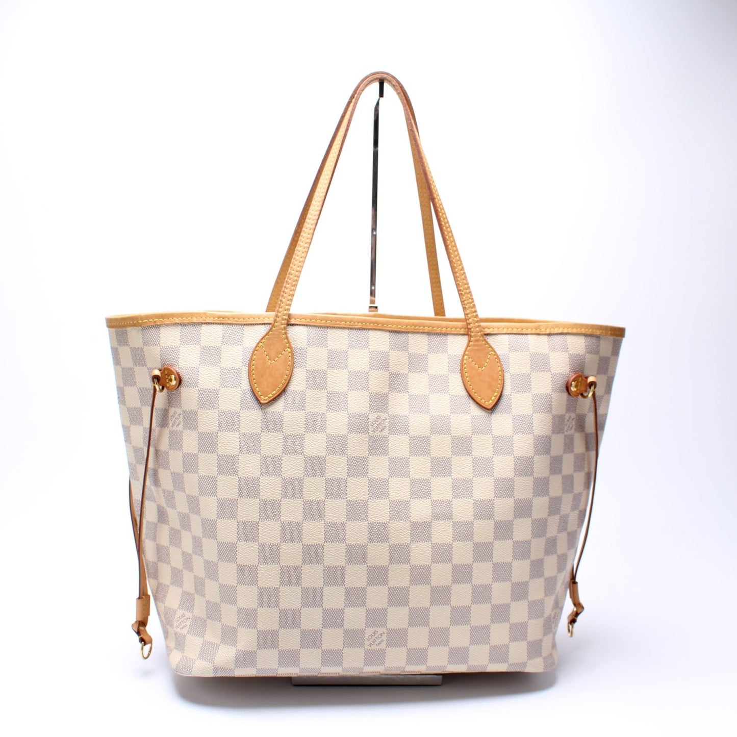 Louis Vuitton Neverfull MM Azur Damier Tote Bag Azur 4