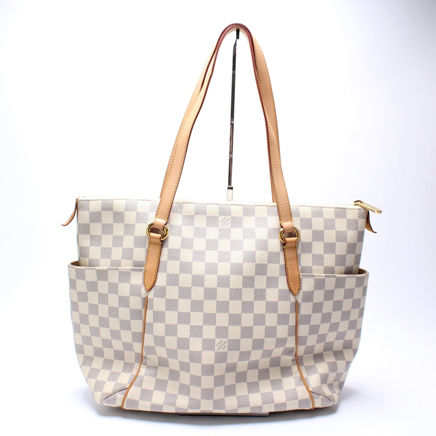 Louis Vuitton Totally Azur MM Damier Handbag Azur 5